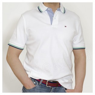 Koszulka Polo Tommy Hilfiger - Biala 